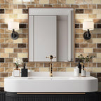 Art3d Peel and Stick Backsplash Tiles – 12"x12" Yellow Jasper Thicker Design - Image 3