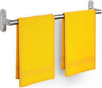 Powools Brushed Nickel Towel Rack by Powools
