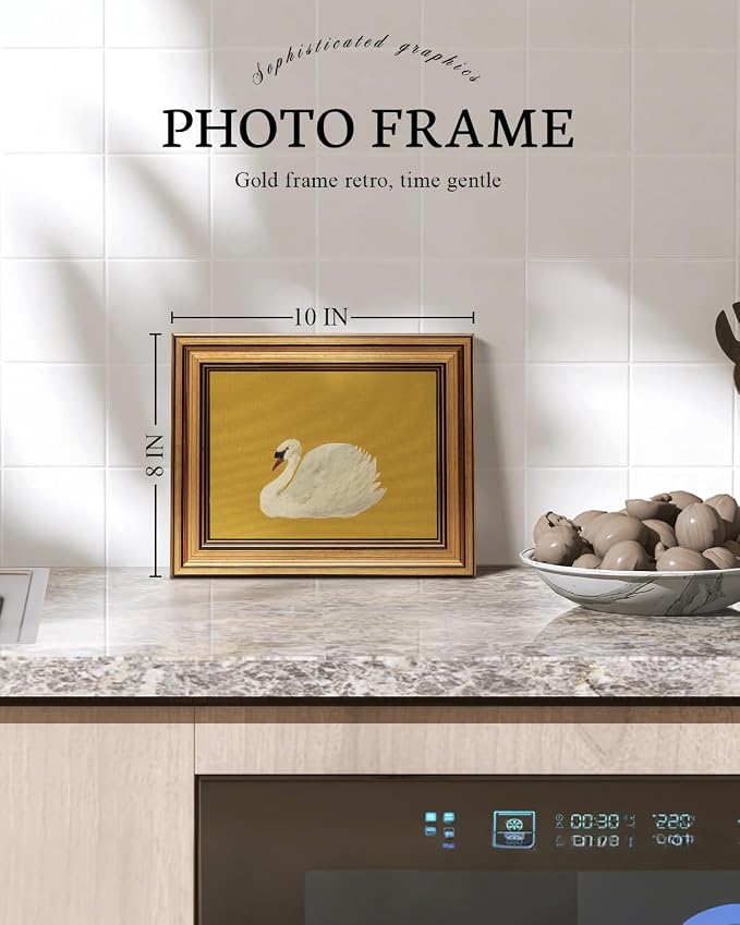 VIYYIEA Vintage Gold Framed Wall Art - Image 2