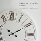 Oversized Farmhouse Wall Clock - Image 7