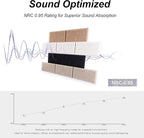 WoveN SounD Brick Acoustic Wall Panels Seamless Visual, High Density, Sound - Image 3