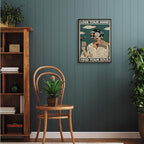 Framed Art Vintage Lose Your Mind Find Your Soul Poster Mental Health Quote - Image 5