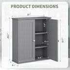 Bathroom Wall Cabinet, Bathroom Cabinet Wall Mount, Over Toilet Space Saver - Image 3