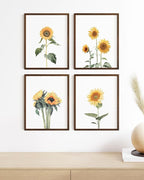 HAUS AND HUES Sunflower Set Collage 16x20 - Image 5