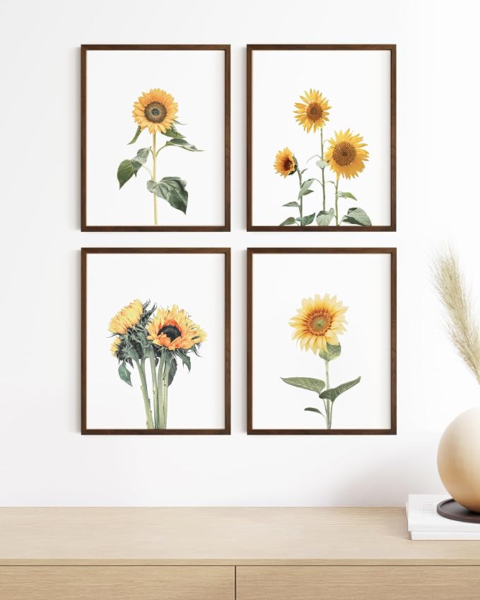 HAUS AND HUES Sunflower Set Collage 16x20 - Image 5