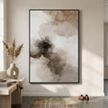 Extra Large Framed Neutral Abstract Wall Art by Cuspin