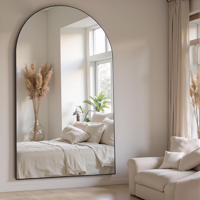 Suidia 72"x44" Arched Full Length Mirror - Image 3