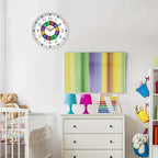 XFM Wall Clock for Kids 16 Inch Kids Teaching Wall Clocks Battery Operated - Image 4