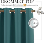 RYB HOME Room Divider Curtains for Closet Blackout Sound Reducing Privacy - Image 2