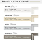 MCS Ezra 28.66x49.66 Large Wall Mirror, Vertical & Horizontal Wall Hanging - Image 5