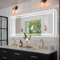 Ratsamee 72x32 Inch Led Mirror for Bathroom by RATSAMEE