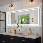 Ratsamee 72x32 Inch LED Bathroom Mirror by RATSAMEE