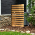 5ft H x 3.2ft W No Dig Enclo Concord Cedar Wood Privacy Screen, Great to Hide by Enclo