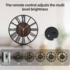 LEIKE 24'' Lighted Wall Clock - Image 3