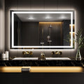 LOAAO 60"x32" LED Bathroom Mirror by LOAAO