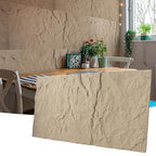 Art3d 3D Wall Panels, Stone Yellow PU Wall Panels by Art3d