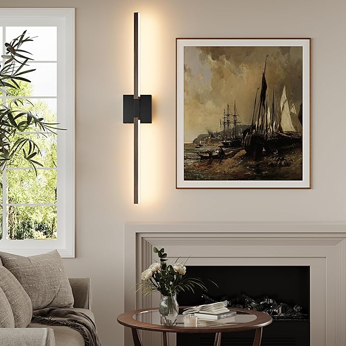 Rayogale 40 Inch Rechargeable Battery Operated Wall Sconce Set Two, 8000mAh - Image 7