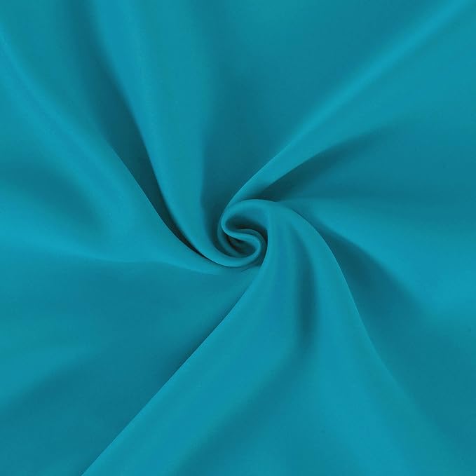 LEMOMO Teal Thermal Blackout Curtains/42 x 72 Inch/Set of 2 Panels Room - Image 5