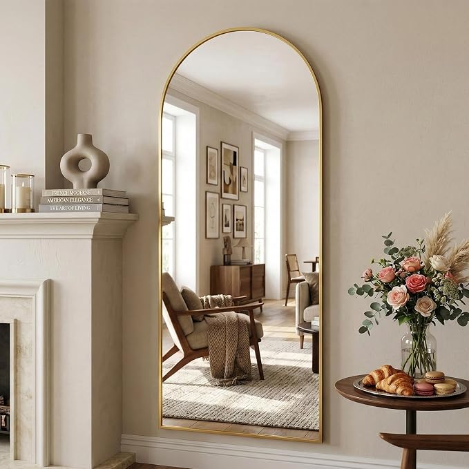 Suidia 71"x28" Arched Full Length Mirror - Image 3