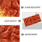 3D Faux Stone Wall Panels, Lightweight & Waterproof Accent Marble Rock Skin - Image 3