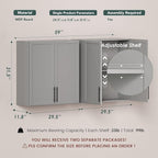 FIMELLO 59" Wall Cabinets for Laundry Room - Image 2