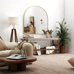 XRAMFY 31"x32" Arched Wall Mirror - Image 7