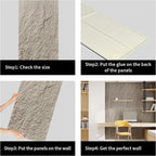 4PCS PU Wall Panels Stone Texture - Image 4