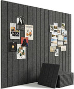 Aothia 12-Pack Felt Bulletin Board Tiles by AothiaSimpleNaturalUnique