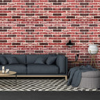 20-Pack 104 Sq.Ft 3D Wall Panels Peel and Stick 3D Faux Brick Wallpaper Peel - Image 4
