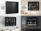 5-Tier Wall Mounted Display Cabinet, No Assembly Required Ready to Use Out of - Image 5