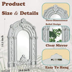 ZEXUIRU 2 Set. Rustic Wall Mirrors - Image 6