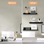 upsimples Acrylic Shelves for Wall Decor, Living Room, Floating Bookshelves for - Image 6