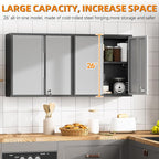 Garage Wall Cabinet, Metal Wall Cabinets - Image 4