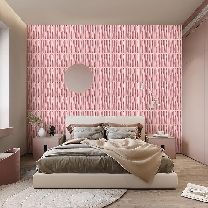 Heikki 30 Pack 3D Wall Panel for Interior Wall Décor, PVC Flower Textured Wall - Image 7
