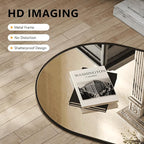 Arched Bathroom Mirror for Wall, HD Glass Over Sink for Bathroom - Image 2