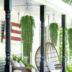 Waipfaru 4Pcs Artificial Hanging Plants, Fake Vines Fake Hanging Plants - Image 7