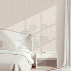 Grasscloth Peel and Stick Wallpaper Gray Faux Linen Contact Paper 15.7inch x - Image 3
