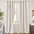 Lajode Plaid Curtains Pattern Printed 90 Inches Long by Lajode