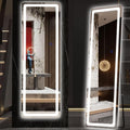 Hasipu Full Length Mirror with Lights, Full Body Dressing Standing, Hanging by Whatssuitableisthebest