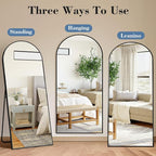 DUMOS 65"x24" Arched Full Length Mirror - Image 6