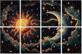 Art Acoustic Panels Tiles Decorative Room Sound Proof Foam Absorbing Panels by FurnoFlex