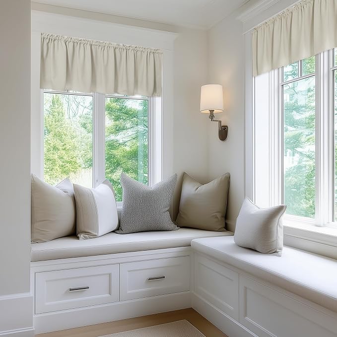 FMFUNCTEX 100% Blackout Valance Curtains - Image 7