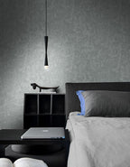 Yasinet Peel and Stick Wallpaper Removable Wallpaper Modern Grey-Green Embossed - Image 3