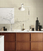 MelunMer Grasscloth Peel and Stick Wallpaper 17.3"x393", Contact Paper - Image 6