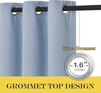NICETOWN Blackout Window Curtain 90 inch Length - Image 6