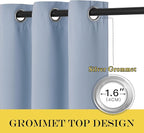 NICETOWN 66 Inch Long Blackout Curtains - Image 6