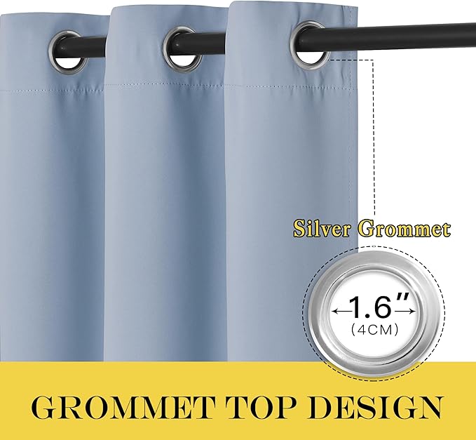 NICETOWN Blackout Curtains 84 Inch Length, Thermal Insulated Curtains - Image 6