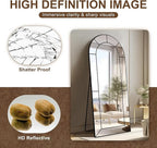 Wall Mirror, Full Length Floor, Window Pane - Image 3
