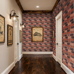 Faux Brick Wall Panels, 3D Wall Panel Peel and Stick, Brick Wallpaper, Faux - Image 3