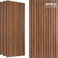 TO-TH Wood-Look Sound Panels, 4 Pack 47.2” x 23.6” Soundproof Wall Panels by TO-TH